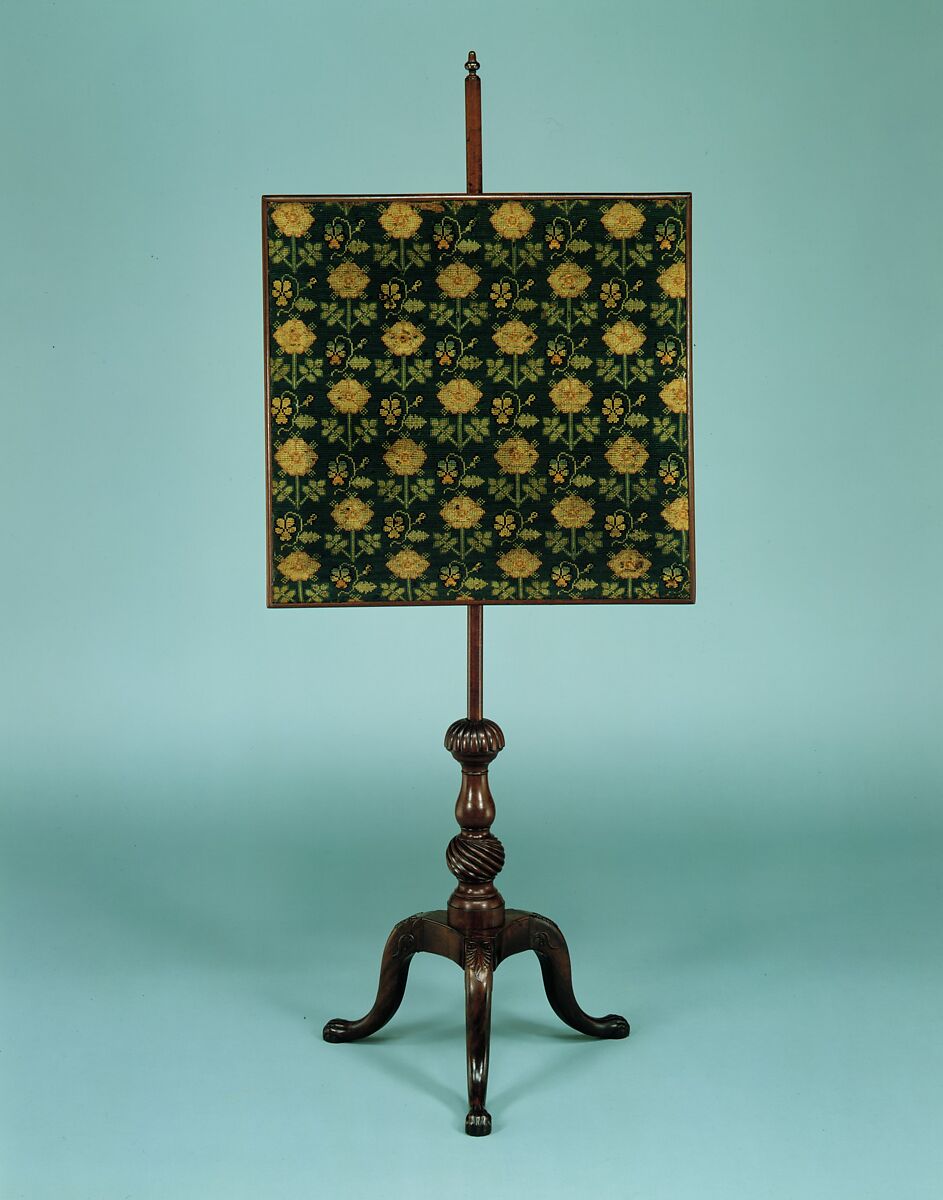 Firescreen, Attributed to John Townsend (1732–1809), Mahogany, American