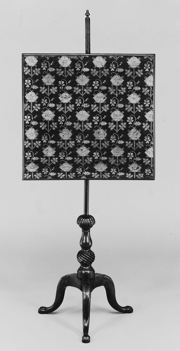 Firescreen, Attributed to John Townsend (1732–1809), Mahogany, American