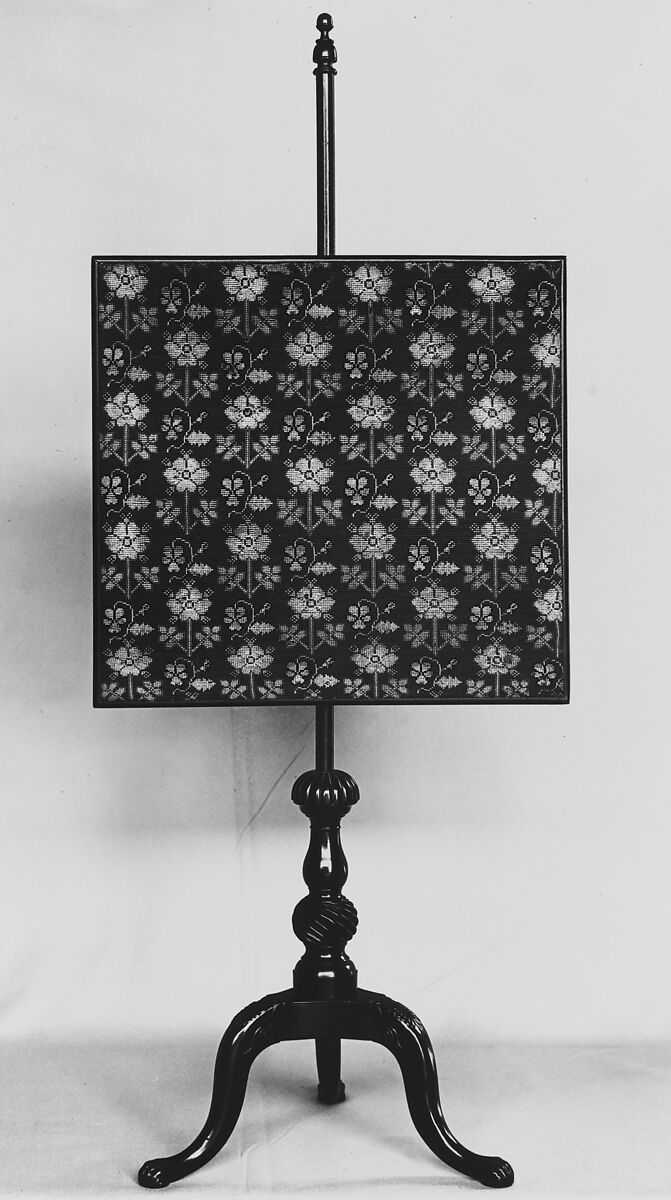 Firescreen, Attributed to John Townsend (1732–1809), Mahogany, American