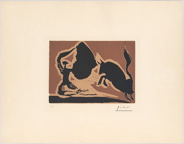 Farol, Pablo Picasso (Spanish, Malaga 1881–1973 Mougins, France), Linoleum cut 