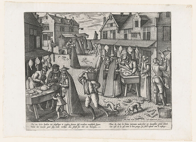 Meat Market (from the pair Meat Market and Vegetable Market)