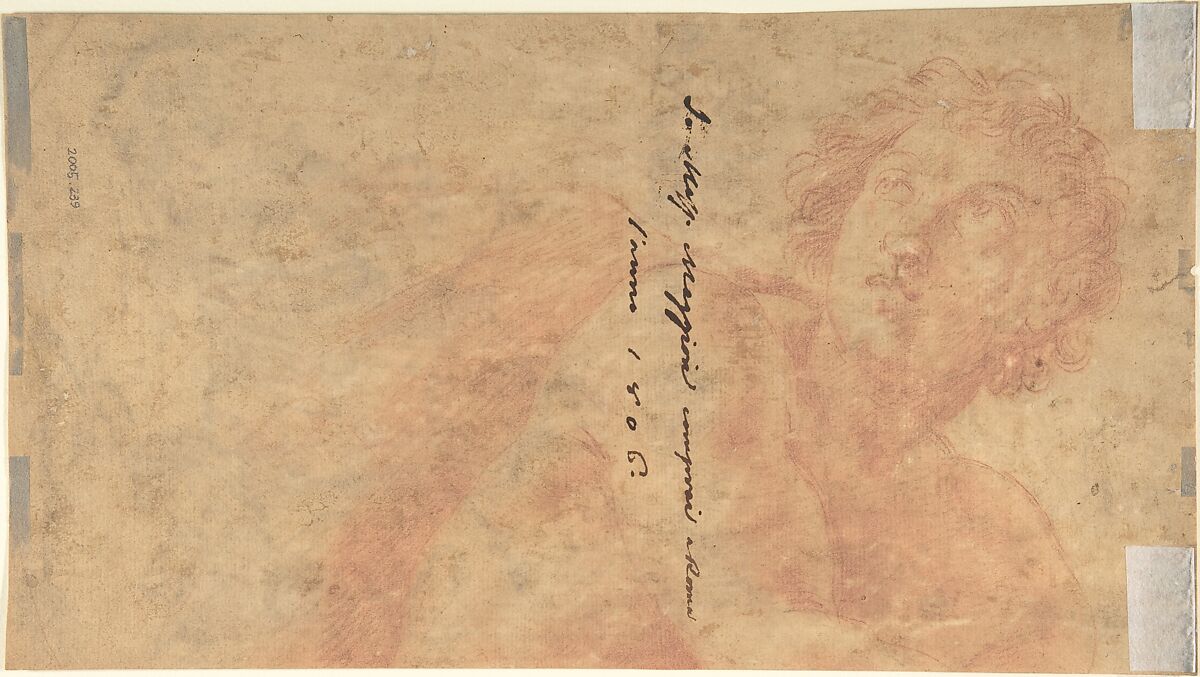 San Ponziano in an Amphitheatre Being Exposed to Lions, Christoph Unterberger (Austrian, Calvase 1732–1798 Rome), Pen and brown ink over black chalk