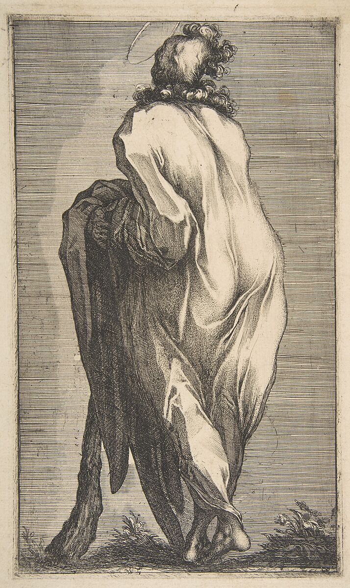 Saint Jacob Minor, Jacques Bellange (French, Bassigny (?) ca. 1575–1616 Nancy), Etching and engraving 