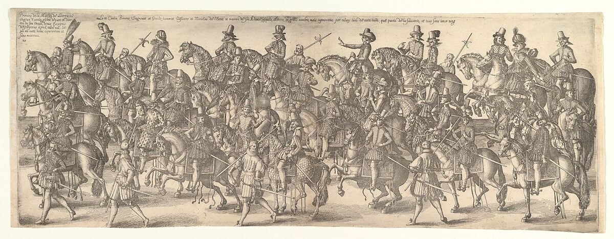 Plate from Funeral of Charles III of Lorraine, Jacques Bellange (French, Bassigny (?) ca. 1575–1616 Nancy), etching 