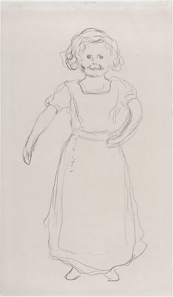 Pernille Kirkeby II (Little Norwegian Girl Running), Edvard Munch (Norwegian, Løten 1863–1944 Ekely), Lithograph