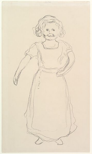 Pernille Kirkeby II (Little Norwegian Girl Running), Edvard Munch (Norwegian, Løten 1863–1944 Ekely), Lithograph 