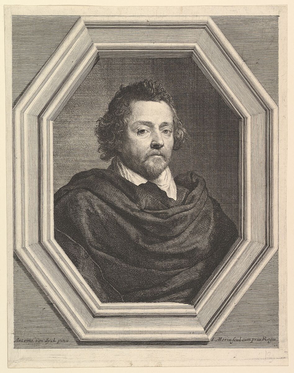 Nicolas Chrystin, bourgeois d'Anvers, Jean Morin (French, Paris ca. 1605–1650 Paris), Etching 