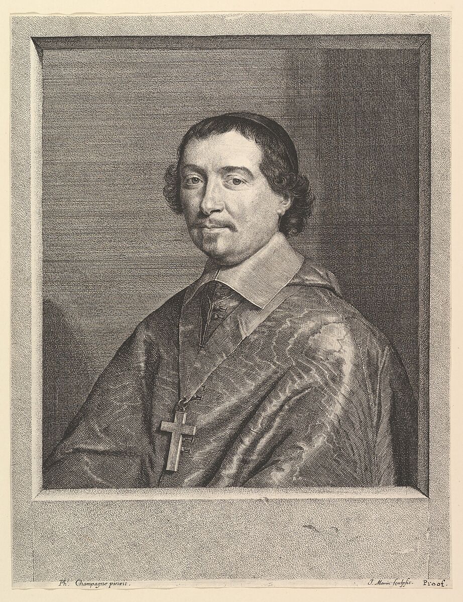 Pierre Bartier, eveque de Montauban, Jean Morin (French, Paris ca. 1605–1650 Paris), Etching 
