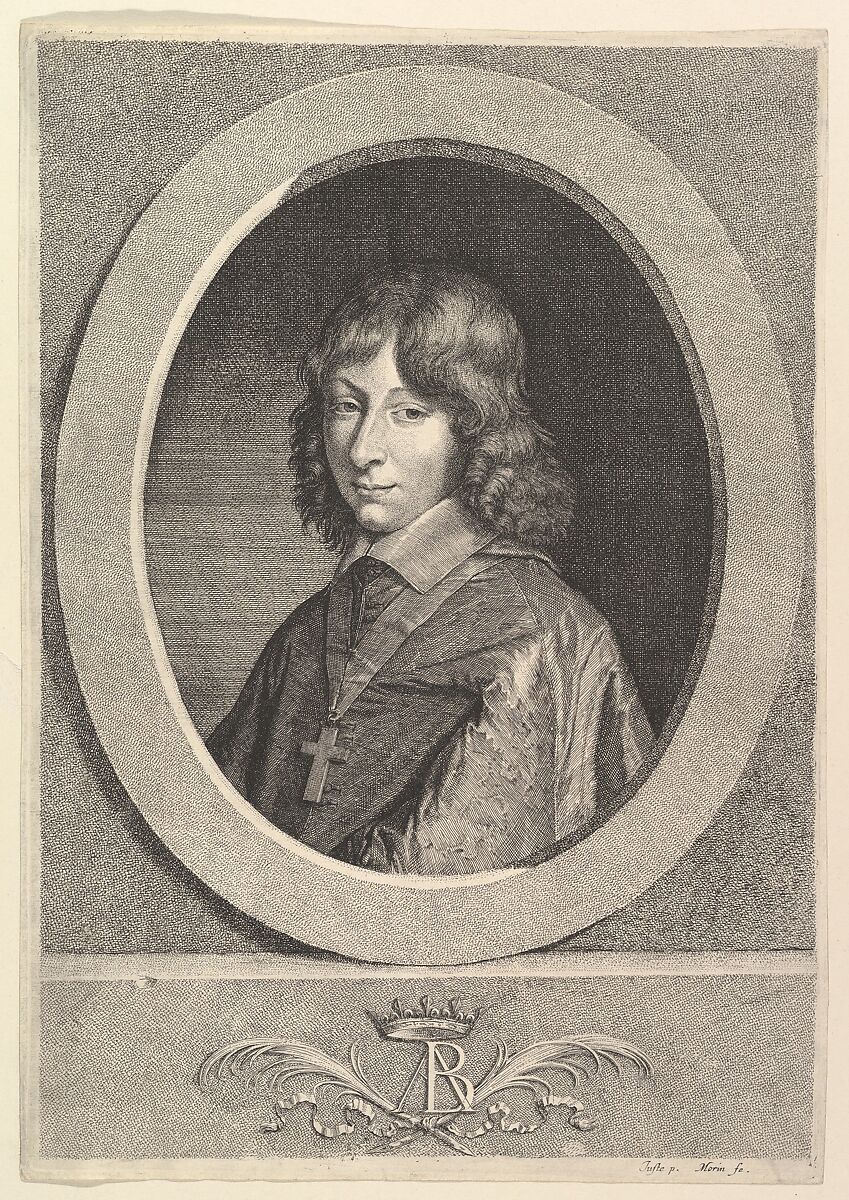 Armand de Bourbon-Conti, prince du sang, Jean Morin (French, Paris ca. 1605–1650 Paris), Etching, second state 