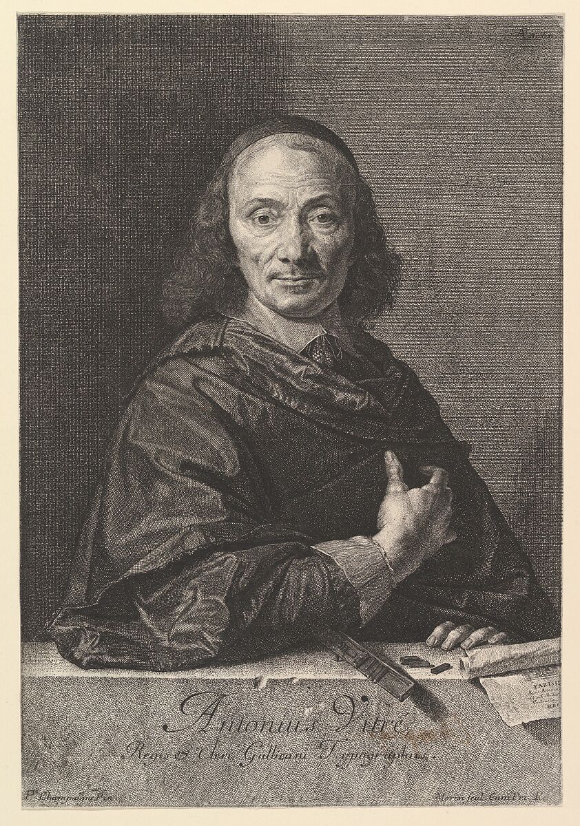 Antoine Vitre, typographe du roi, Jean Morin (French, Paris ca. 1605–1650 Paris), Etching; third state 