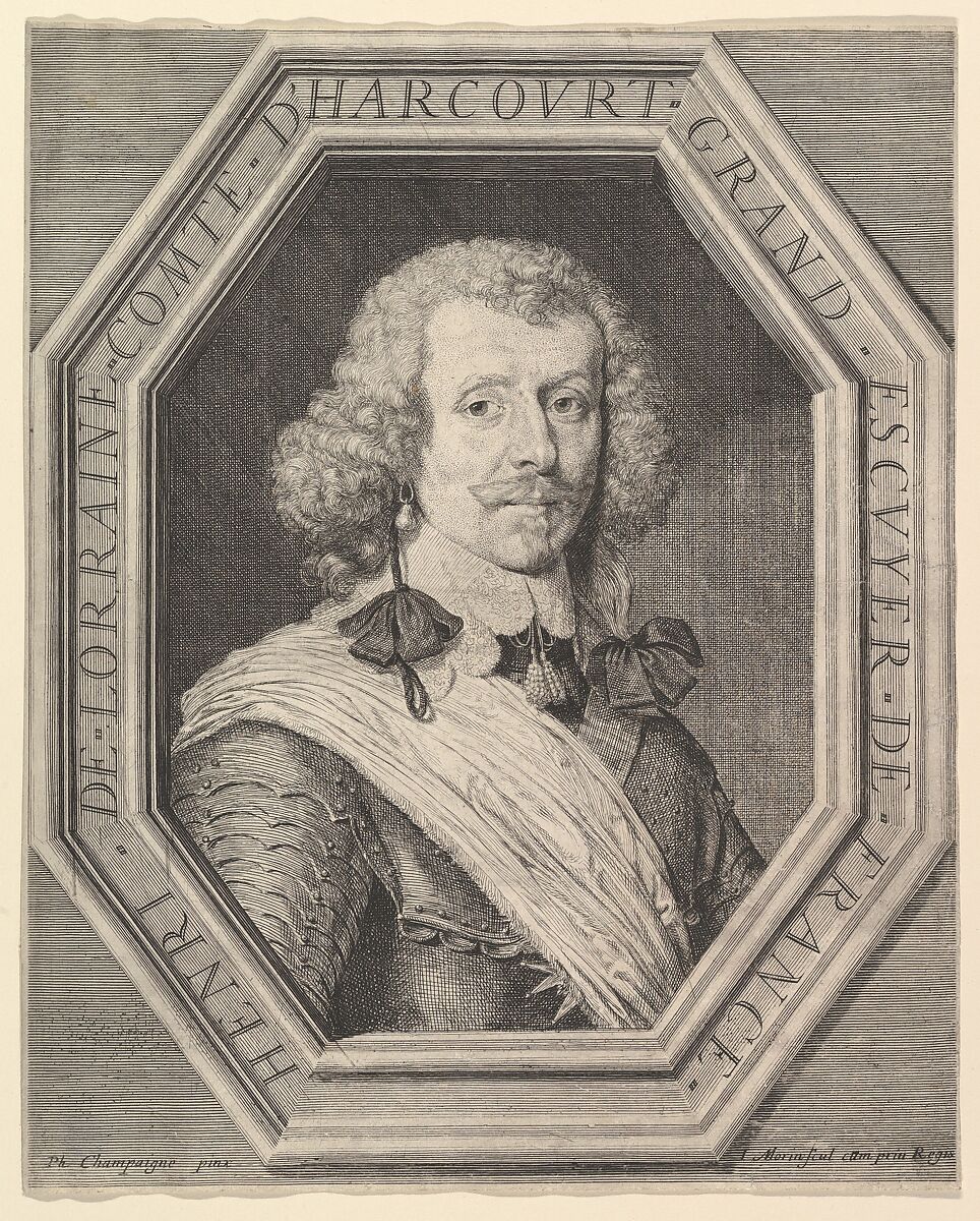 Henri de Lorraine, comte d'Harcourt, Jean Morin (French, Paris ca. 1605–1650 Paris), Etching 