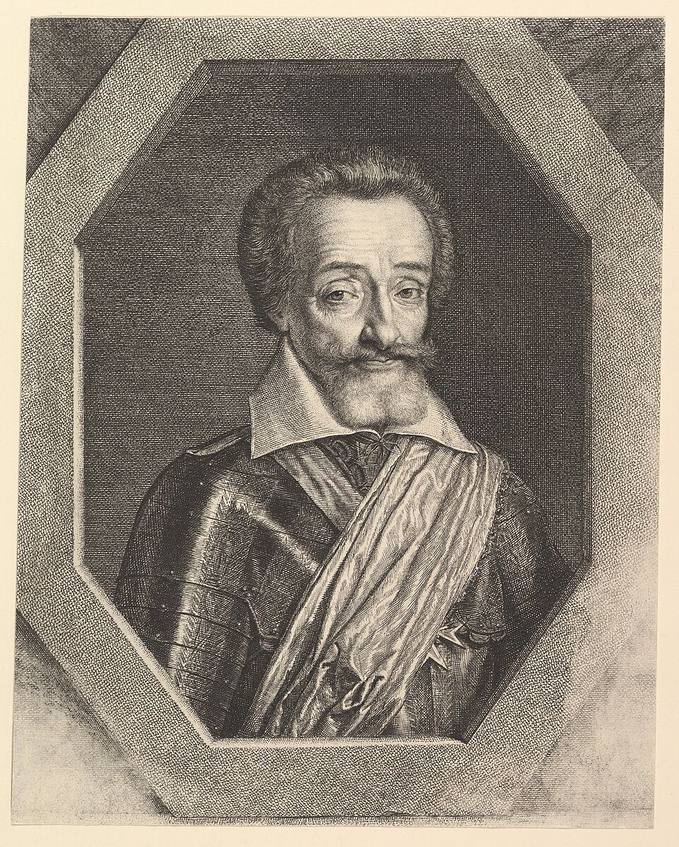 Henri IV, roi de France, Jean Morin (French, Paris ca. 1605–1650 Paris), Etching 