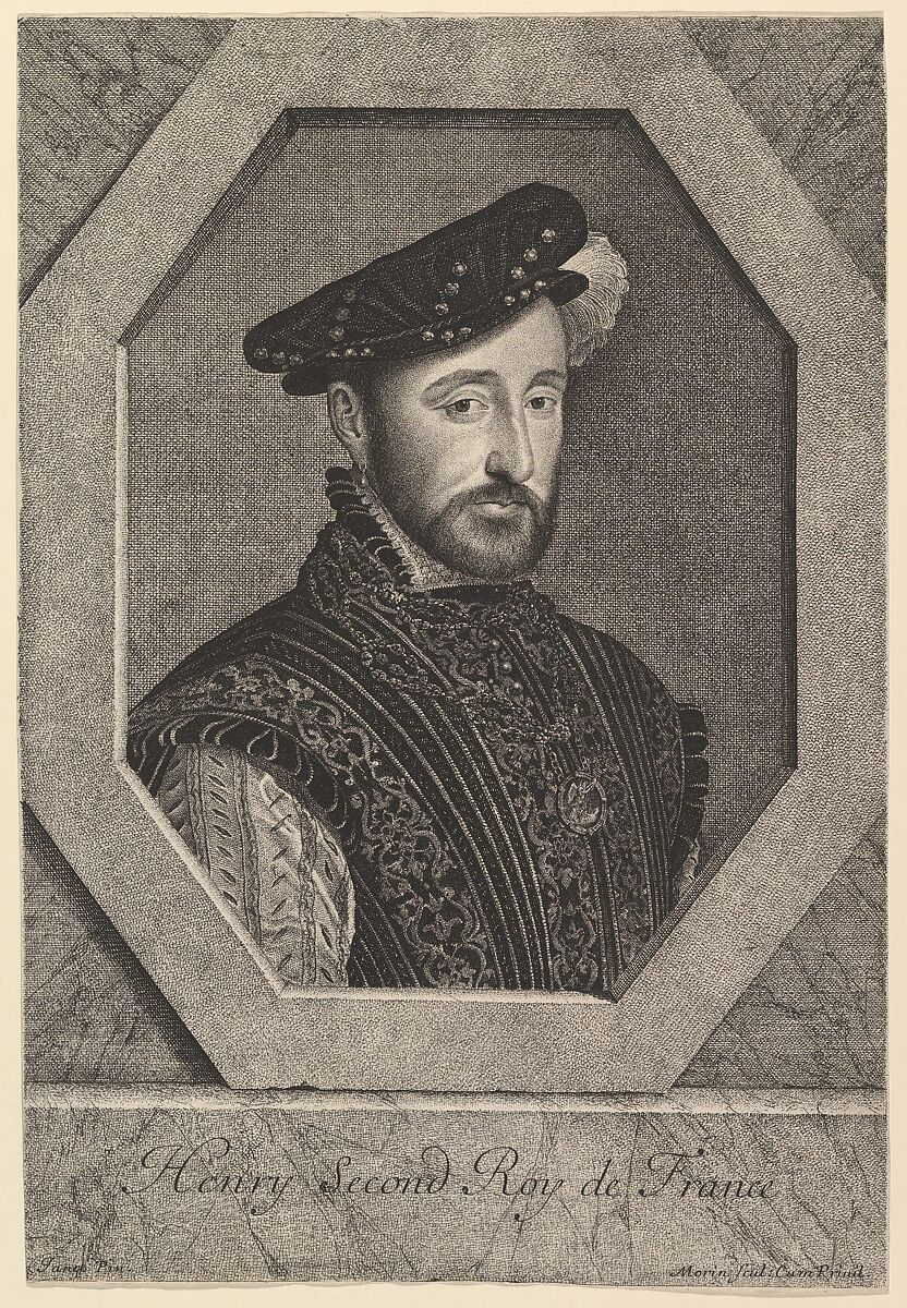 Henri II, roi de France, Jean Morin (French, Paris ca. 1605–1650 Paris), Etching 
