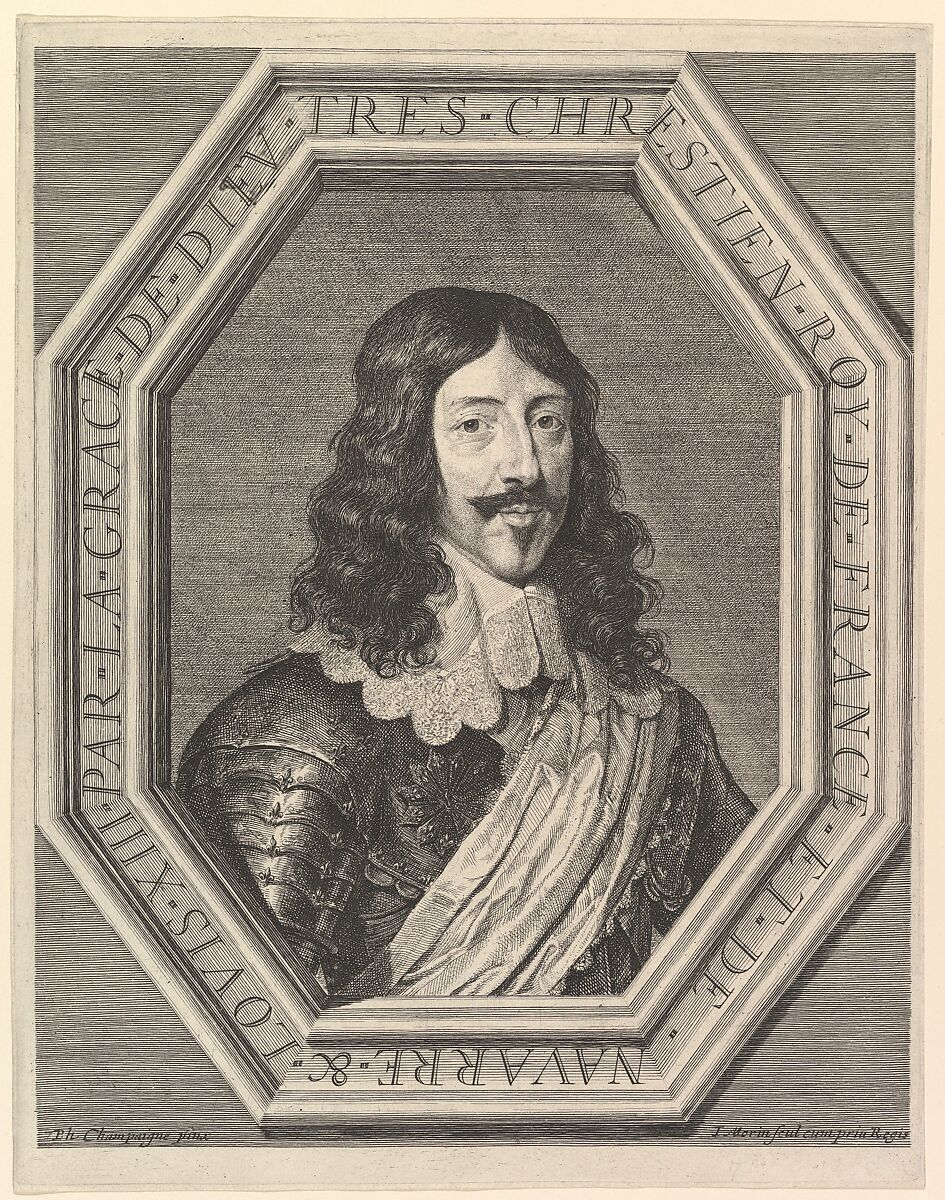Louis XIII, roi de France, Jean Morin (French, Paris ca. 1605–1650 Paris), Etching 