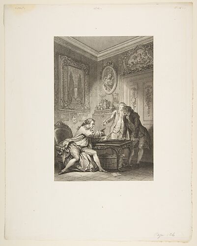 La Coupe Enchantee, from Contes et nouvelles en vers par Jean de La Fontaine.  A Paris, de l'imprimerie de  P. Didot, l'an III de la République, 1795