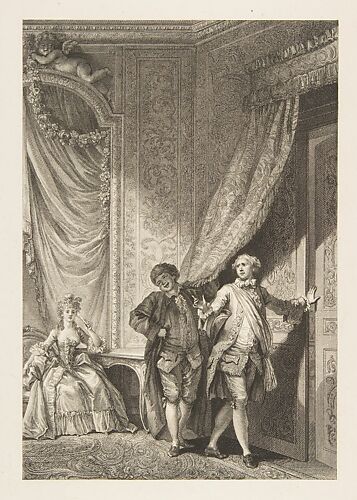 Le Magnifique, from Contes et nouvelles en vers par Jean de La Fontaine.  A Paris, de l'imprimerie de  P. Didot, l'an III de la République, 1795