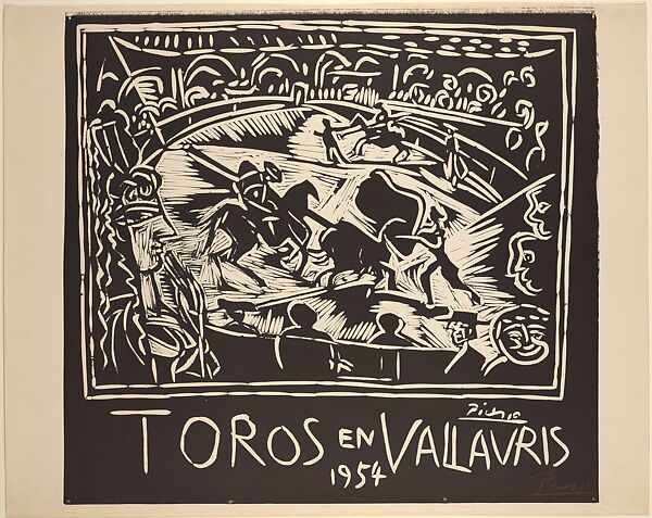 Pablo Picasso | Toros en Vallauris 1954 | The Metropolitan Museum