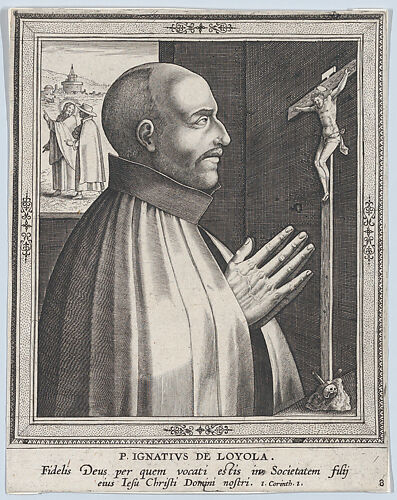 St. Ignatius of Loyola, from the series Male Founders of Religious Orders