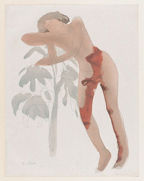 "Demain, si les genies veulent...", Auguste Rodin (French, Paris 1840–1917 Meudon), Color lithograph 