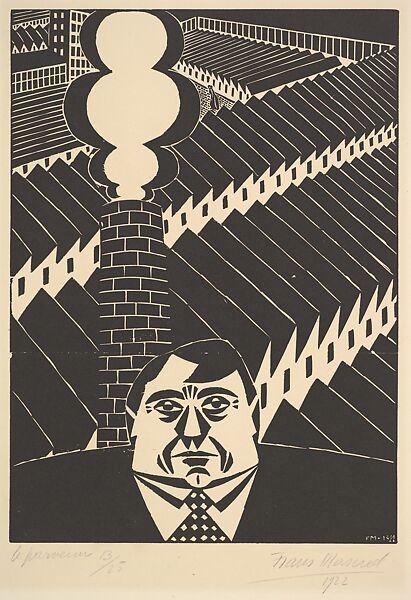 The Upstart (Le Parvenu), Frans Masereel (Belgian, Blankenberge 1889–1972 Avignon), Woodcut 