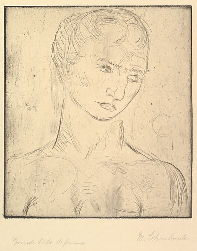 Head of a Woman (Kopf Groß)