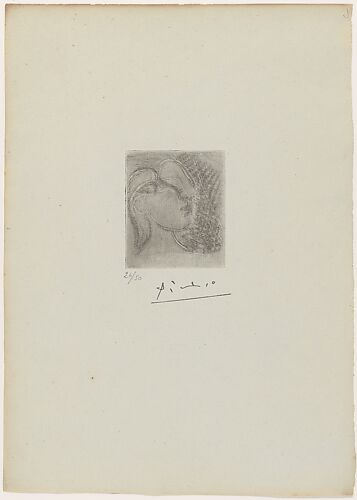 Head of a Woman Turned to the Right