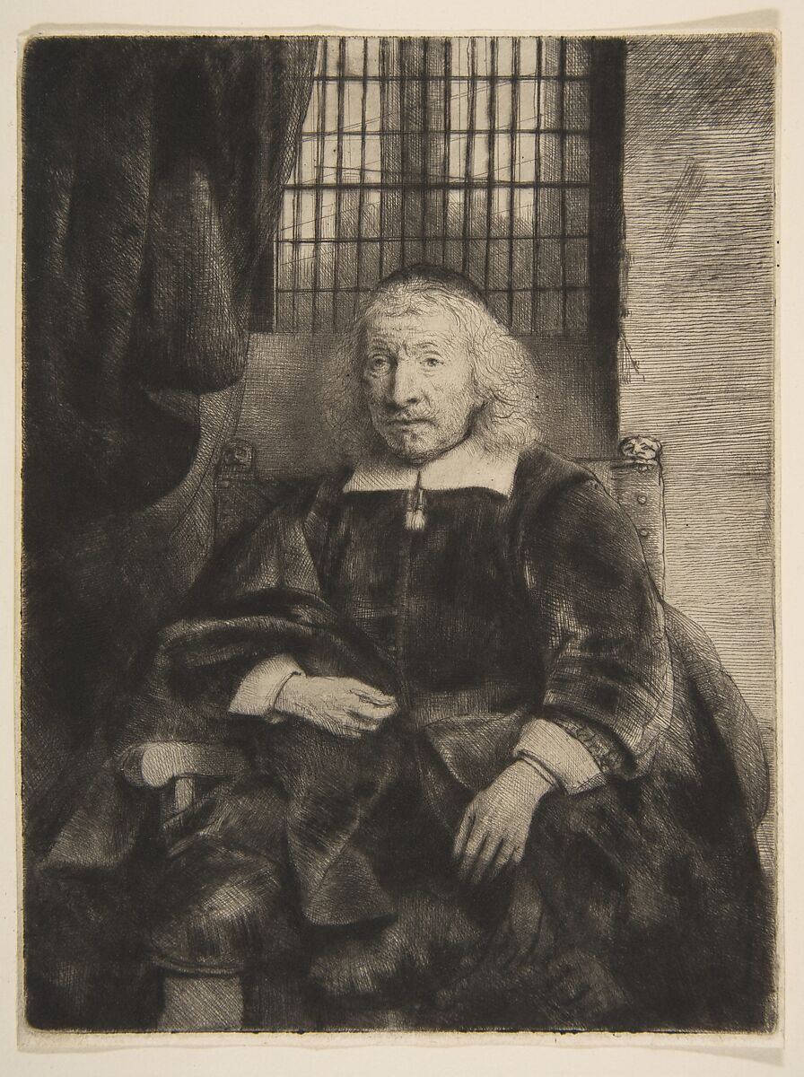 Thomas Haaringh (Old Haaringh), Rembrandt (Rembrandt van Rijn) (Dutch, Leiden 1606–1669 Amsterdam), Drypoint and burin; third of three states 