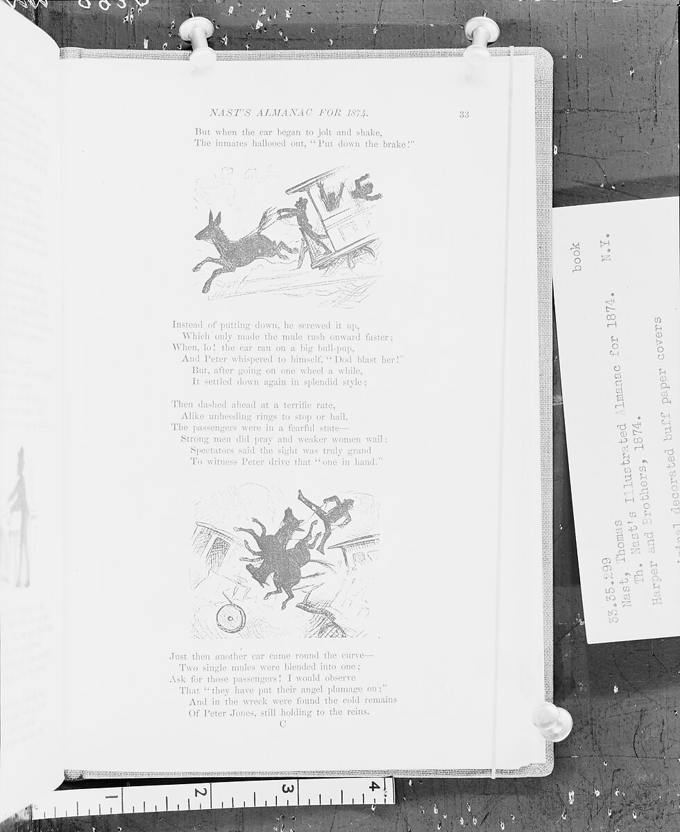 Nast's Illustrated Almanac, Thomas Nast (American (born Germany), Landau 1840–1902 Guayaquil), Illustrations: wood engraving