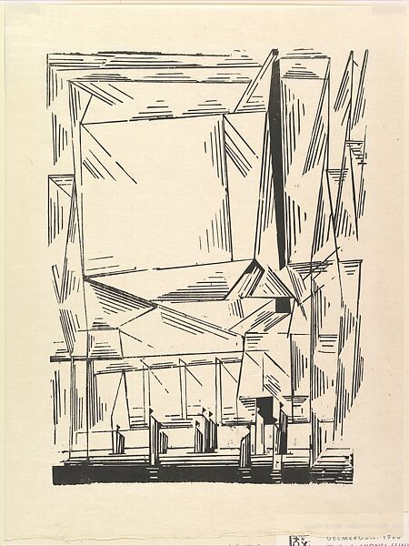 Gelmeroda, Lyonel Charles Feininger (American, New York 1871–1956 New York), Woodcut 
