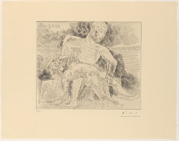 The Abduction, Published by Pablo Picasso (Spanish, Malaga 1881–1973 Mougins, France), Etching 