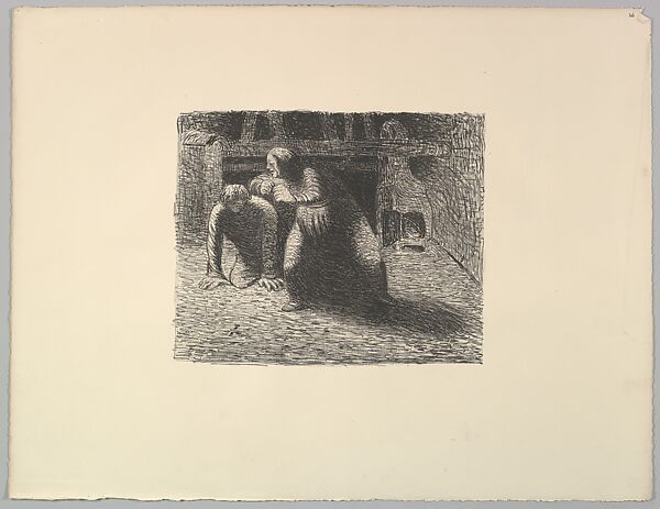 Curse (Verfluchung), Ernst Barlach (German, Wedel 1870–1938 Rostock), Lithograph 