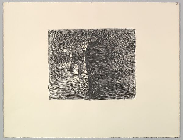 Mit Fremder Schuld Beladen, Ernst Barlach (German, Wedel 1870–1938 Rostock), Lithograph 