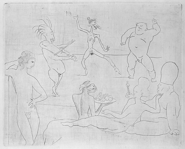 The Dance, Pablo Picasso (Spanish, Malaga 1881–1973 Mougins, France), Drypoint