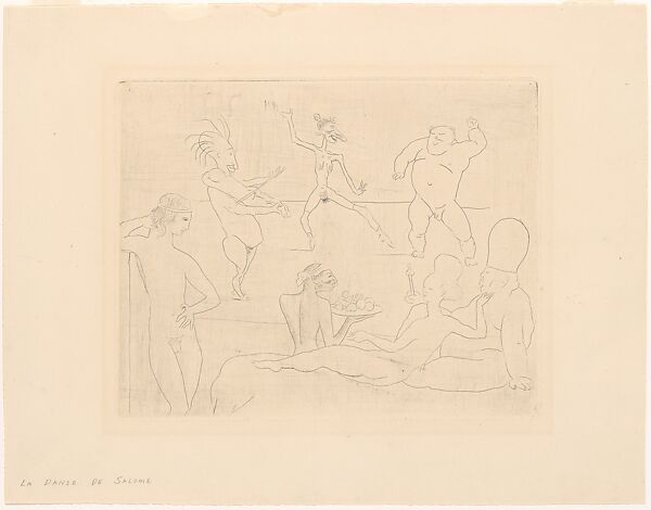 The Dance, Pablo Picasso (Spanish, Malaga 1881–1973 Mougins, France), Drypoint 