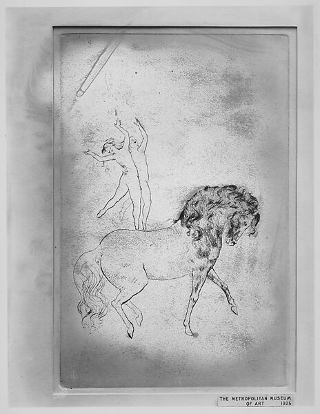 At the Circus, Pablo Picasso (Spanish, Malaga 1881–1973 Mougins, France), Drypoint