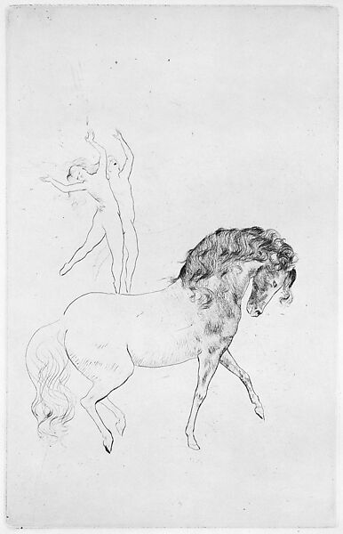 At the Circus, Pablo Picasso (Spanish, Malaga 1881–1973 Mougins, France), Drypoint