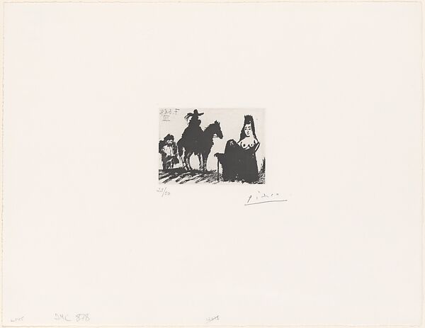 Cavalier and His Valet, Célestine and Maja, from 347 Suite