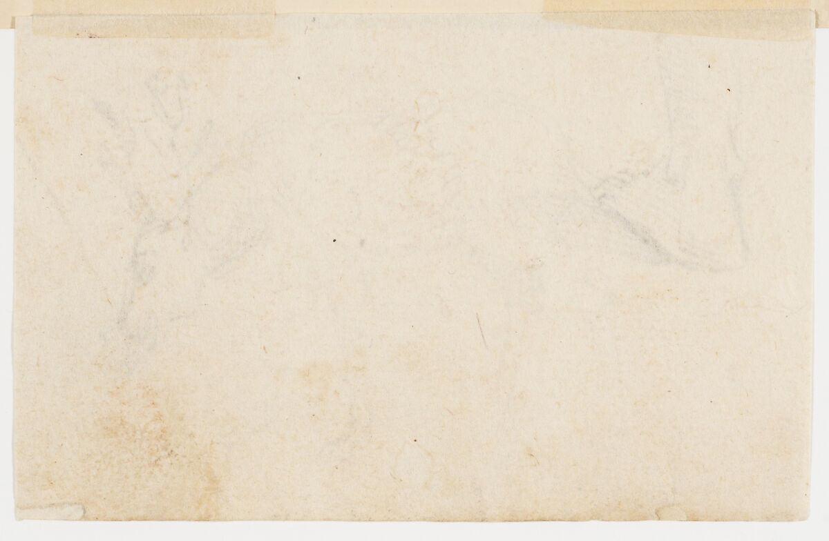 Studies of a Stag, Attributed to Stefano da Verona (Stefano di Giovanni d'Arbosio di Francia) (Italian, Paris or Pavia ca. 1374/75–after 1438 Verona), Pen and brown ink