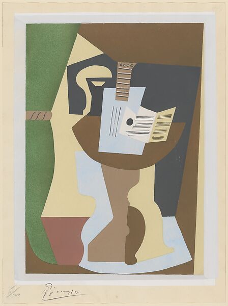 Untitled, After Pablo Picasso (Spanish, Malaga 1881–1973 Mougins, France), Pochoir 