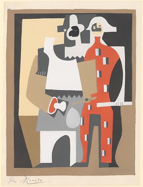 Untitled, After Pablo Picasso (Spanish, Malaga 1881–1973 Mougins, France), Pochoir 