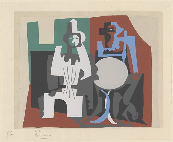 Untitled, After Pablo Picasso (Spanish, Malaga 1881–1973 Mougins, France), Pochoir 