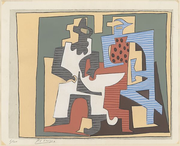 Untitled, After Pablo Picasso (Spanish, Malaga 1881–1973 Mougins, France), Pochoir 