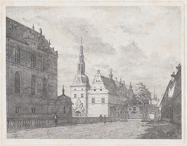 View of Frederiksborg, Carousel Gate