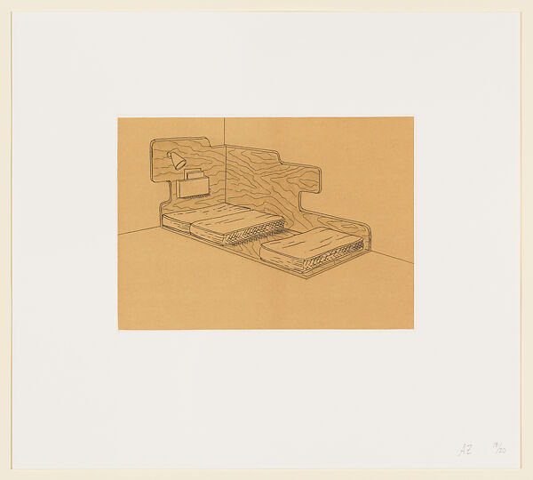 Rules of Raugh, Andrea Zittel (American, born Escondido, California, 1965), A portfolio of nine etchings and aquatints on chine collé