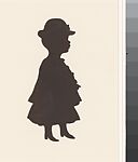 A Small Girl with Cape and Hat