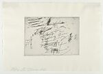 Sketches, Cy Twombly (American, Lexington, Virginia 1928–2011 Rome), Etching