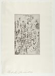 Sketches, Cy Twombly (American, Lexington, Virginia 1928–2011 Rome), Etching