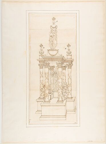Design for a Double Heart Monument