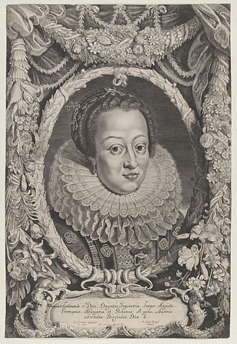 Eleonora, Wife of Ferdinand II, from the series Ferdinandus II et III Imperatorum Domus Austriacae...