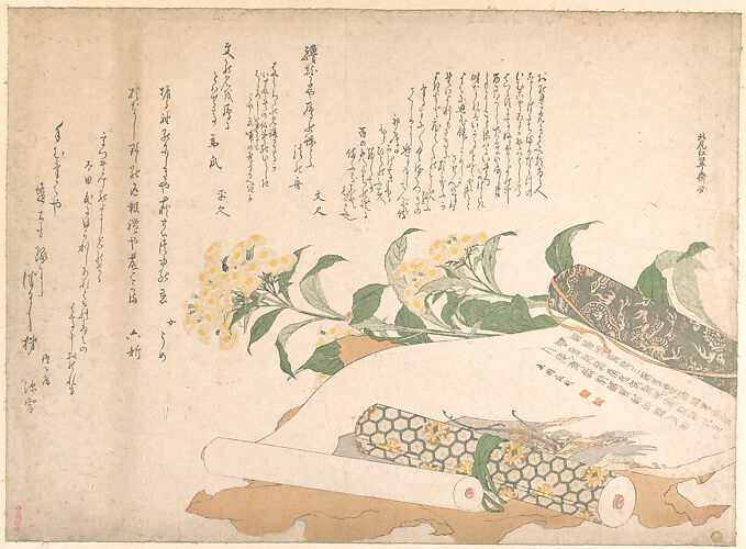 Daisies and Two Makimono